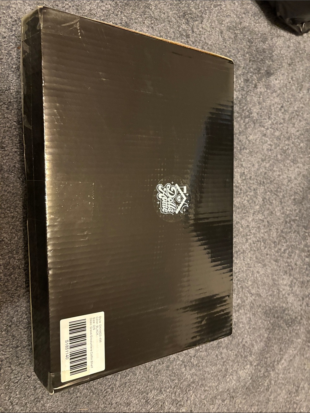 NIB dollskill coffin shelf